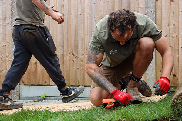 Team edging new turf