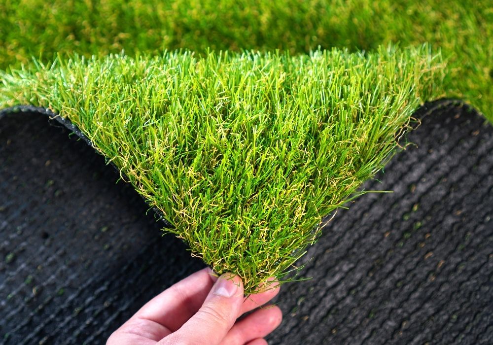 Polyethylene fake artificial grass